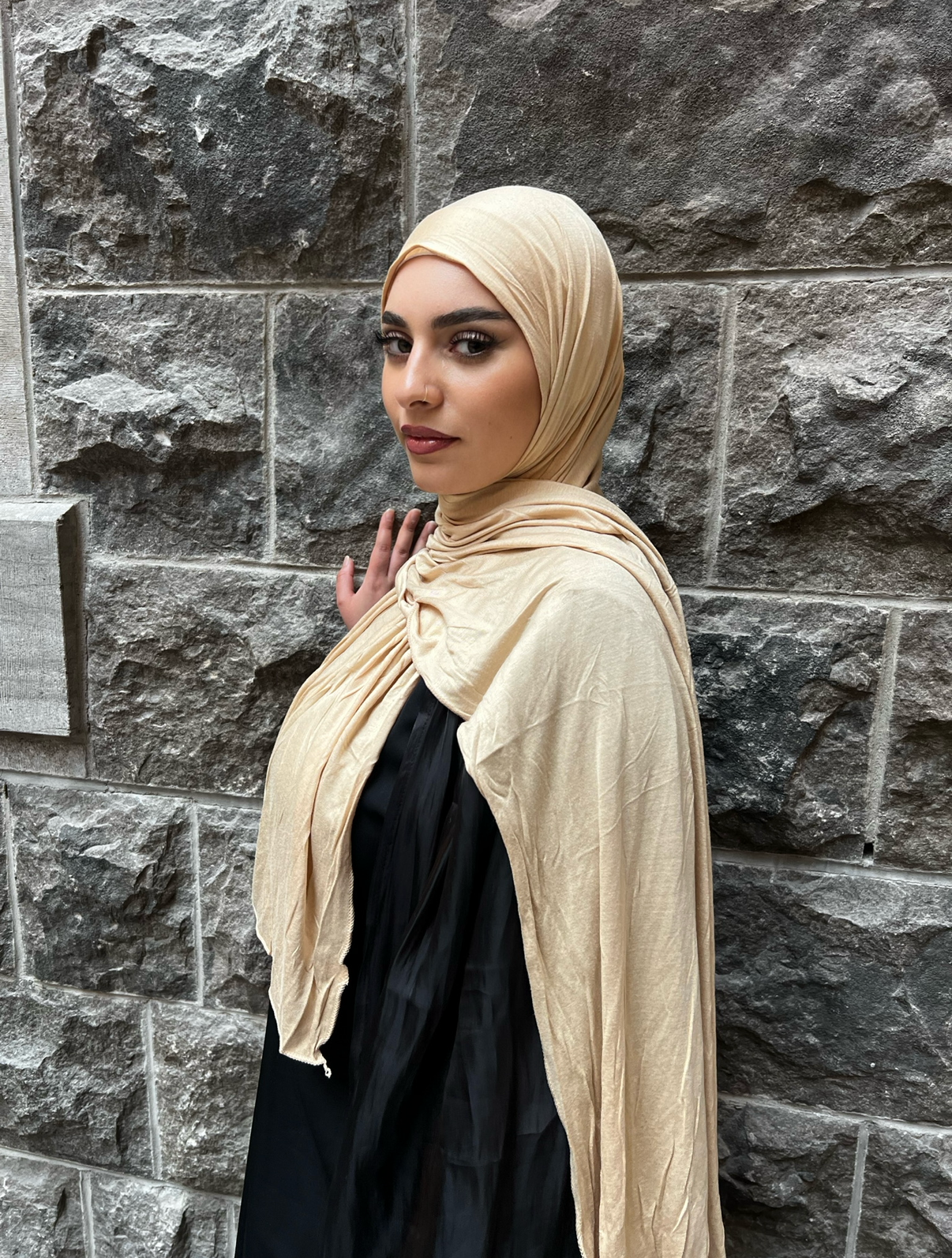 Jersey basic - Honey beige