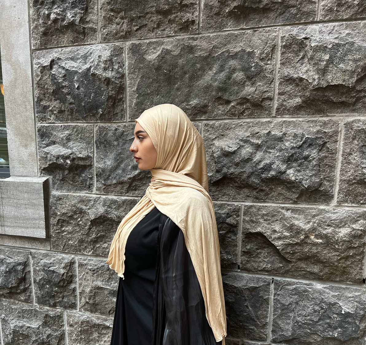 Jersey basic - Honey beige